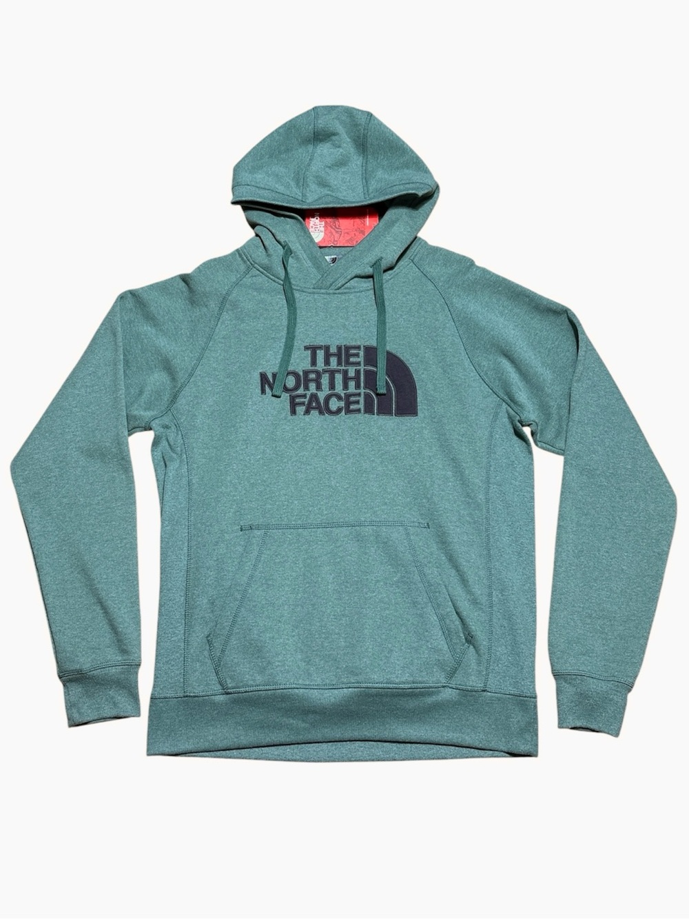 The North Face Men's Avalon Hoodie NWT Duck Green Heather Stitched Logo M
